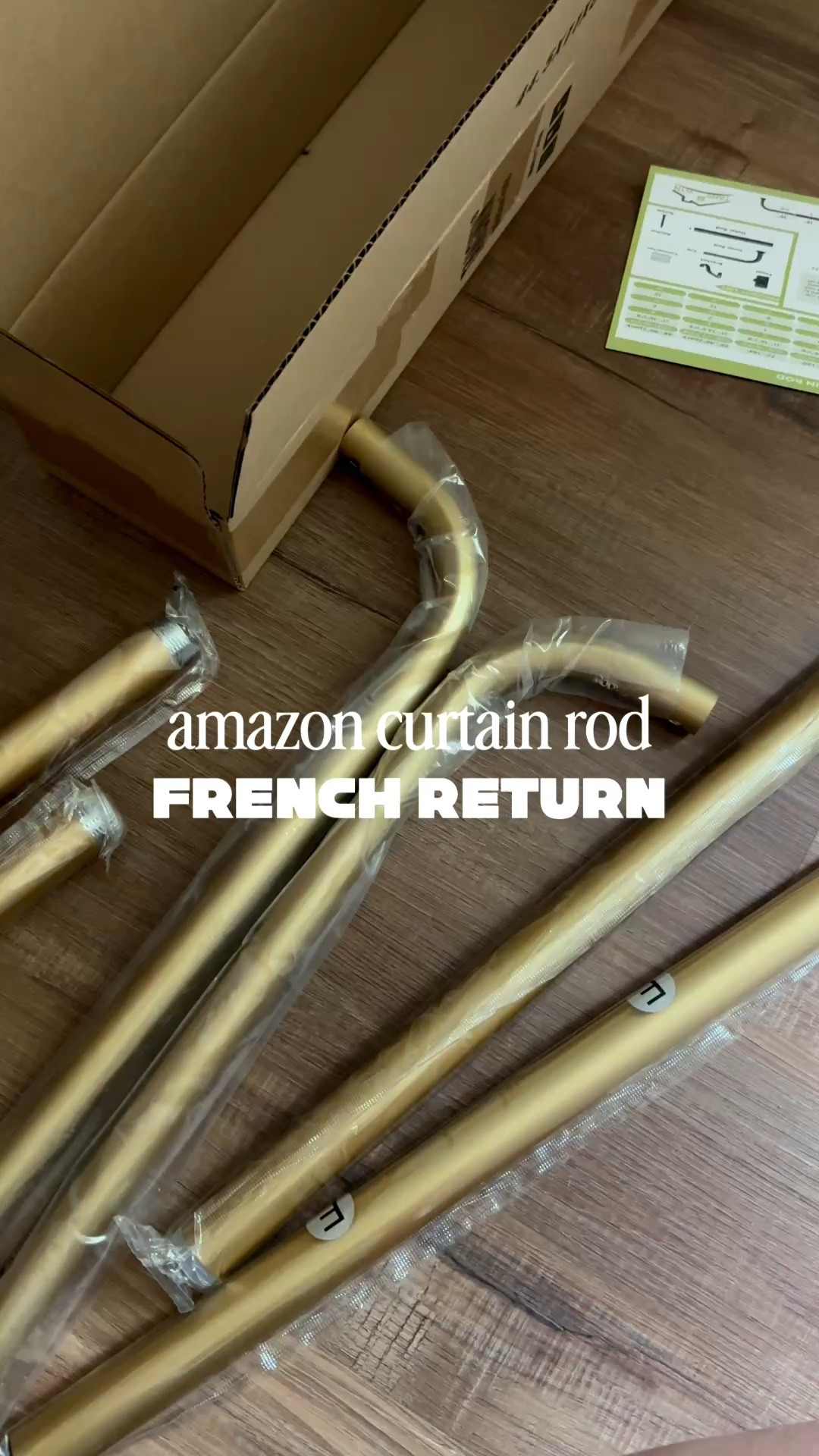 Love this French return drapery rod from Amazon.

It was simple to put together. Although hanging them in not my favorite weekend task 🥴

#LTKHome