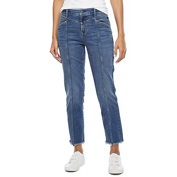 a.n.a Womens High Rise Straight Leg Jean | JCPenney