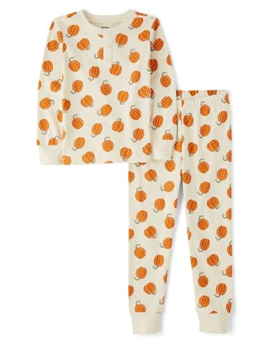 Gymboree,Toddler Halloween & Fall Sibling Matching Kids Pajamas Gymmies,Pumpkin,8 | Amazon (US)