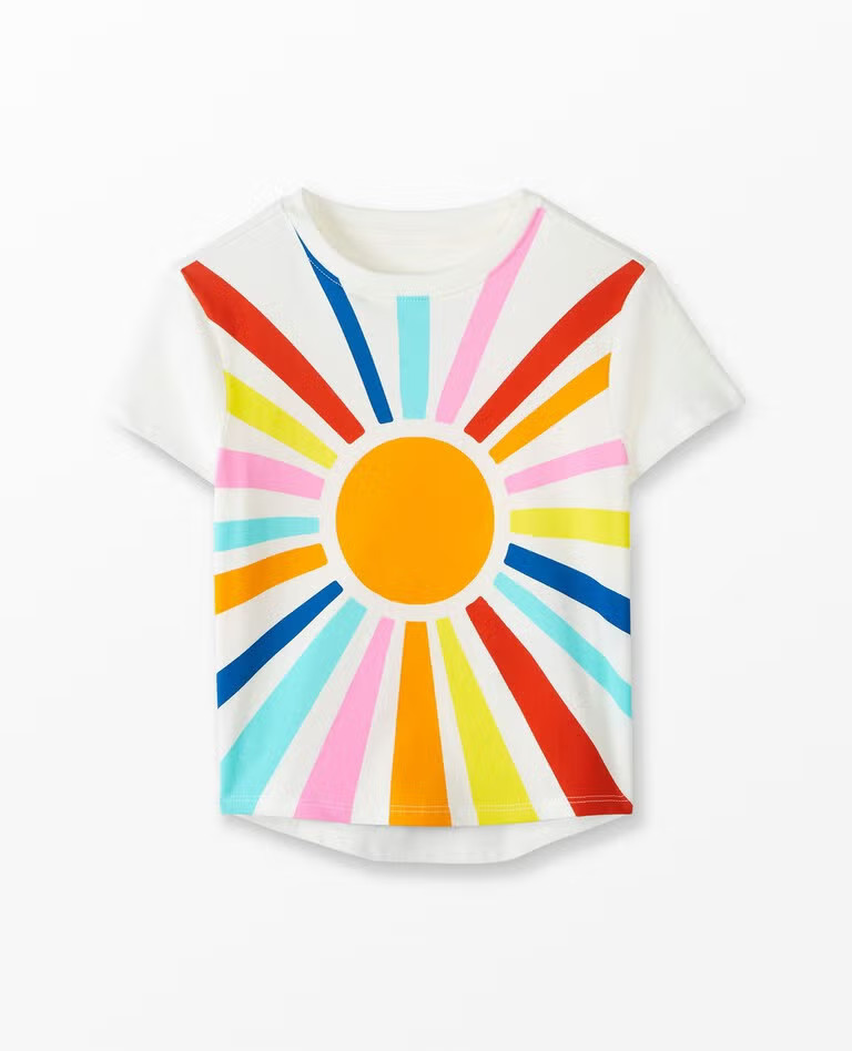 Graphic Tee In Cotton Jersey | Hanna Andersson