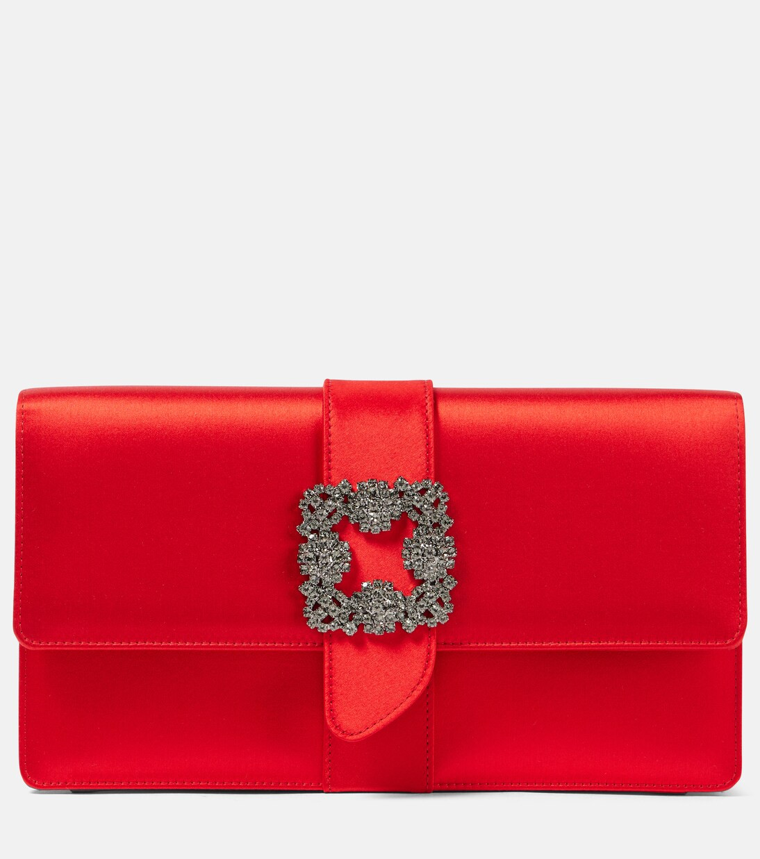 Capri embellished satin clutch | Mytheresa (UK)