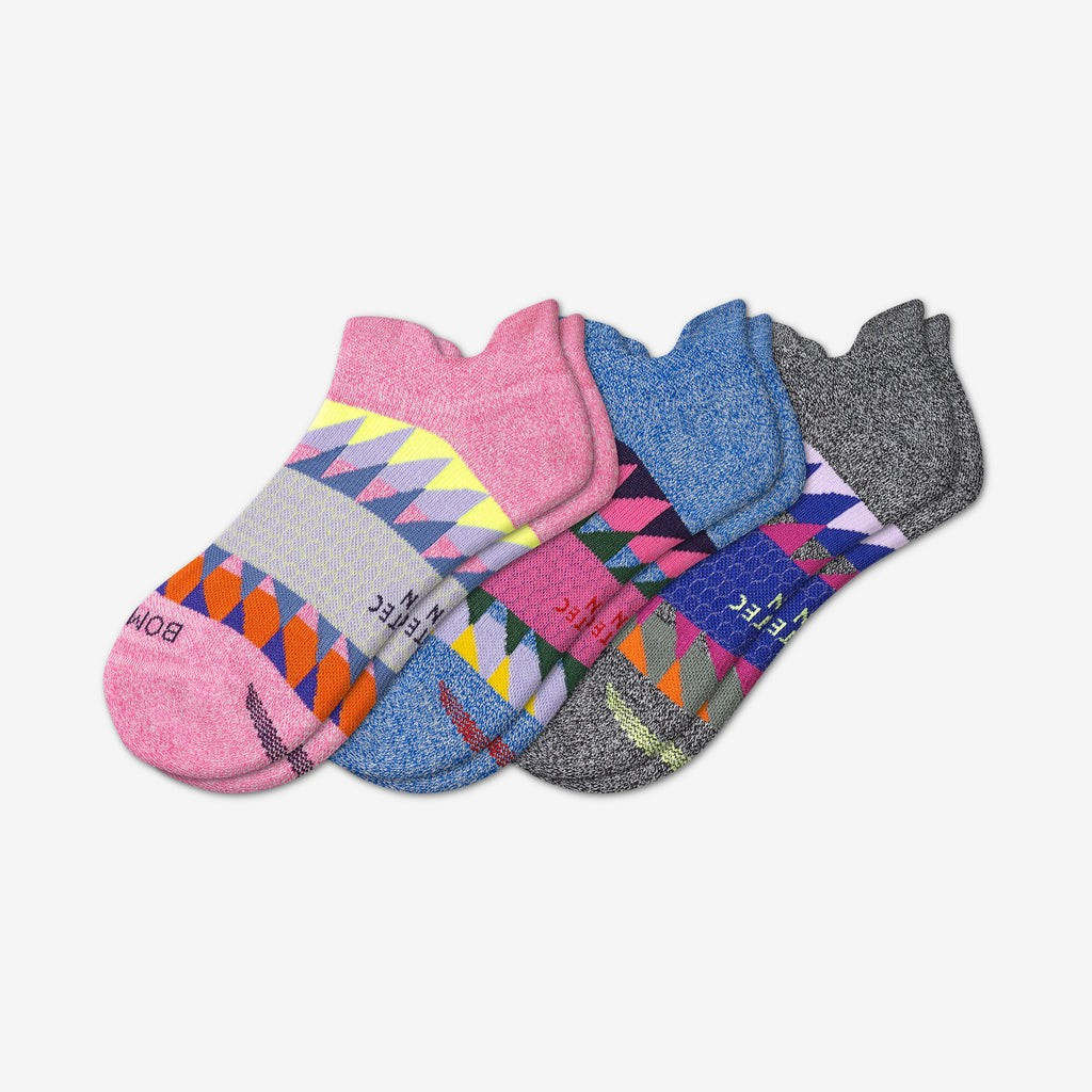 Women's Running Ankle Sock 3-Pack | Bombas