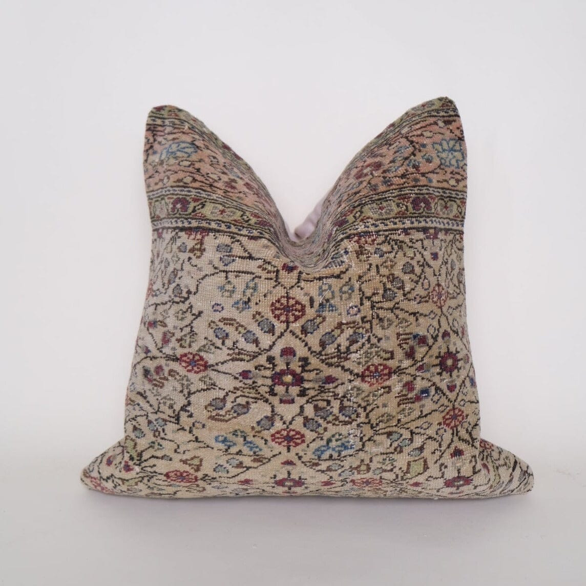 Fatma Turkish Vintage Rug Pillow No. 1 | Twenty Third by Deanne (US)
