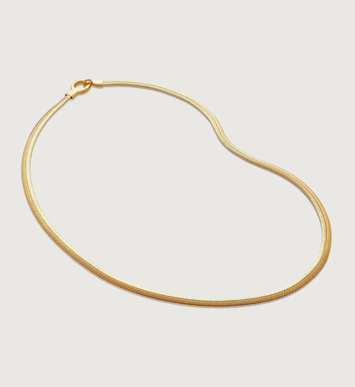 Bold Snake Chain Necklace | Monica Vinader (Global)