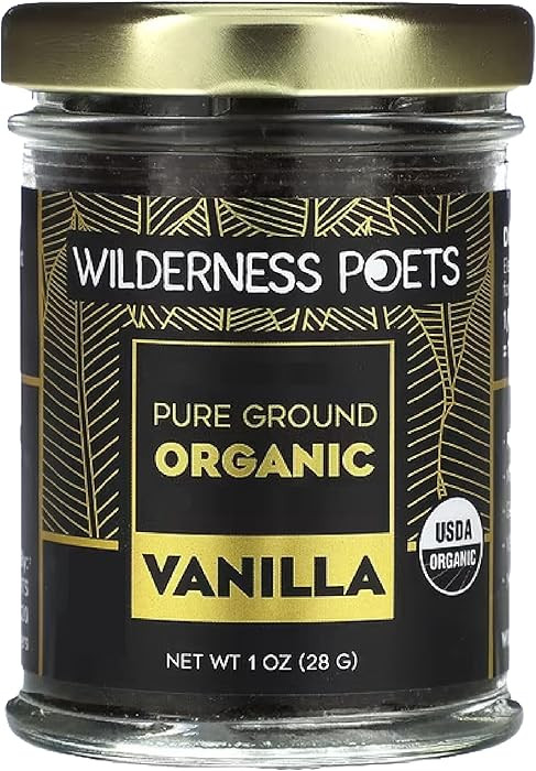 Wilderness Poets Pure Vanilla Powder - 100% Organic Ground Vanilla Beans - Tahitian Variety, Grad... | Amazon (US)