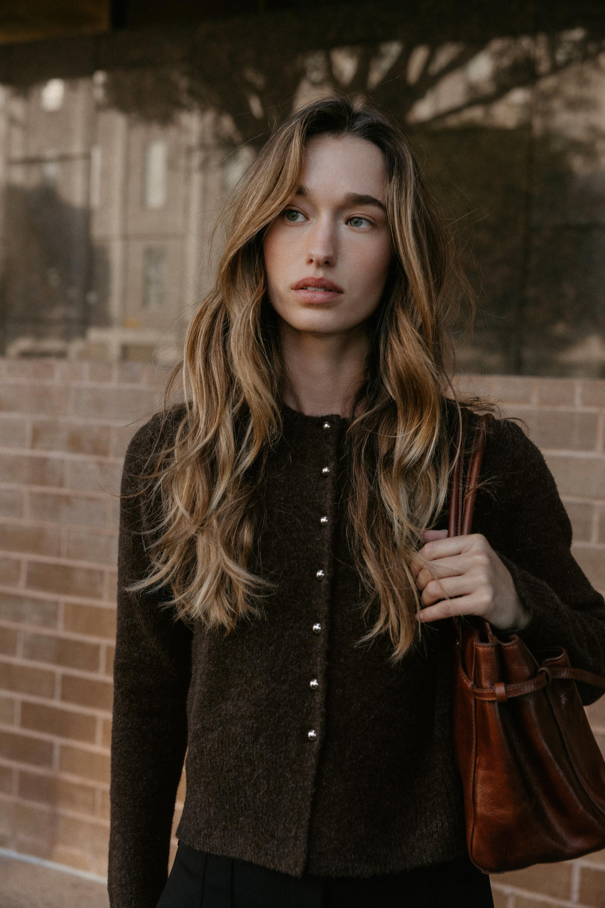 BALL BUTTON KNIT CARDIGAN | Zara US