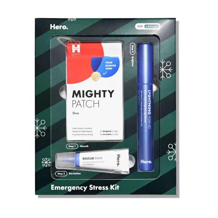 Hero Cosmetics Emergency Stress Gift Set - 3pc | Target