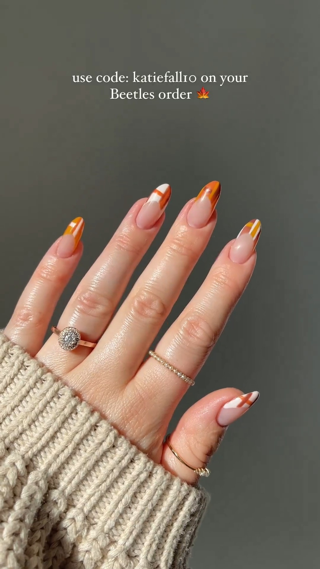 In my fall girl era 🤎☕️🍂☁️

Using @beetlesgelpolish Fall Yard Collection. Their fall gels are going to be 70% off on the 10-11th for prime day deals. Use the code in my bio: katiefall10 for an extra 10% off your order. 

*ad *pr 

#fallnails #plaidnails #fallfrenchies #nailtrends #nailtutorials #frenchtip

#LTKSeasonal #LTKsalealert #LTKHalloween