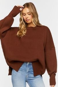 Ribbed Drop-Sleeve Sweater | Forever 21 (US)