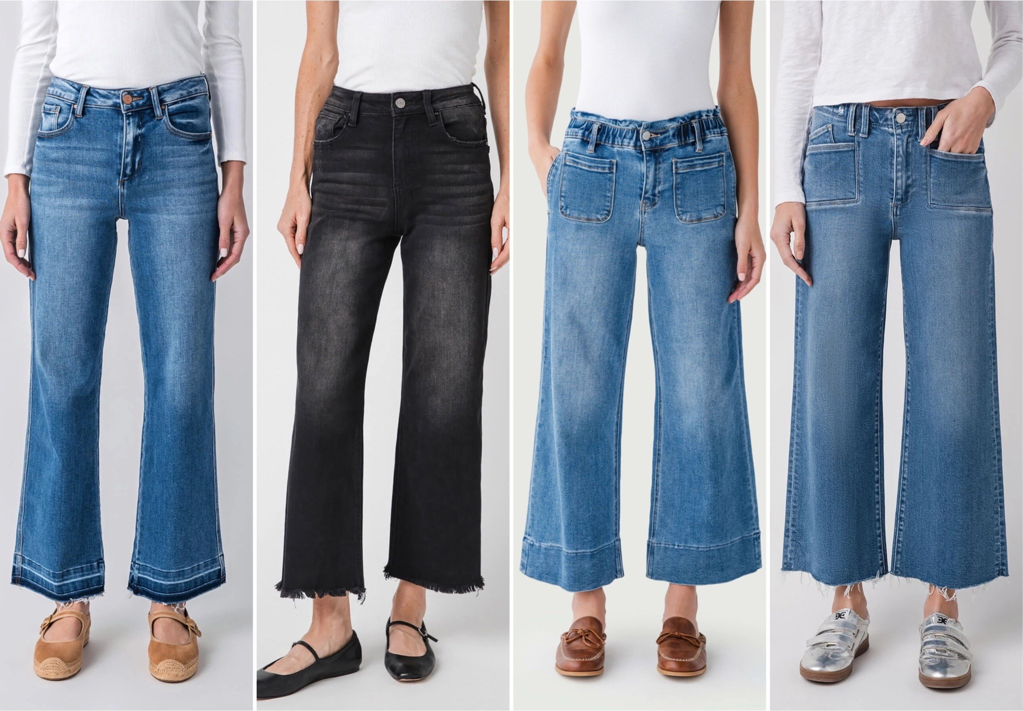 New wide leg styles from RISEN! My fave HAS to be the elastic waistband style!! 

RISEN
JEANS
FALL JEANS 
WIDE LEG JEANS 

#LTKFindsUnder100 #LTKStyleTip #LTKOver40