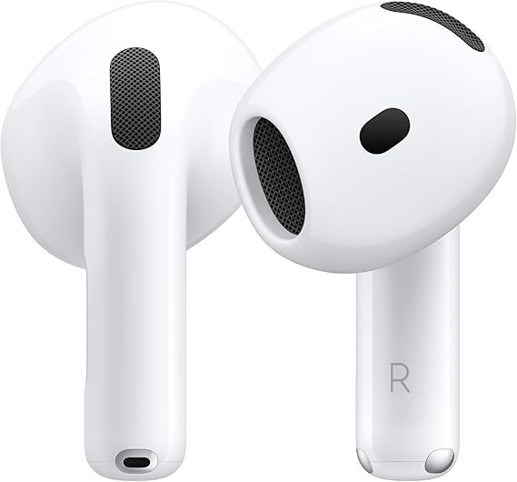 Apple AirPods 4 Wireless Earbuds, Bluetooth Headphones, with Active Noise Cancellation, Adaptive ... | Amazon (US)