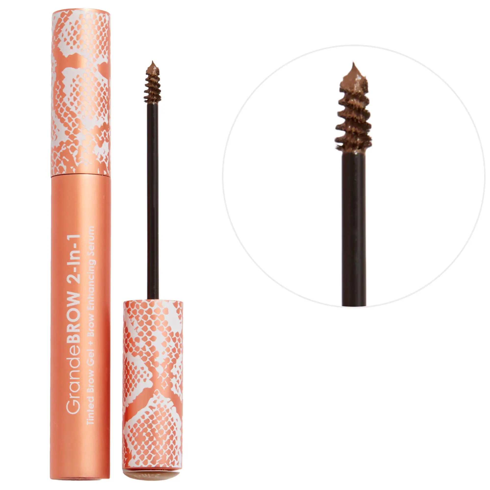 Grande Cosmetics GrandeBROW 2-In-1 Tinted Brow Gel + Brow Enhancing Serum Light 0.12 oz / 3.5 mL | Sephora (US)
