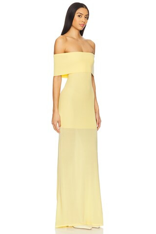 Lovers and Friends Christi Maxi Dress in Butter Yellow from Revolve.com | Revolve Clothing (Global)