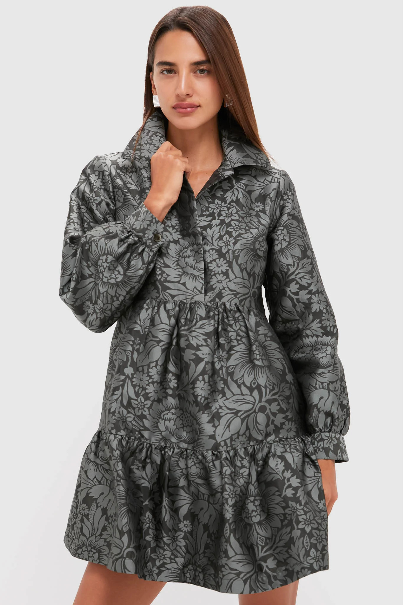 Emerald Mirasol Jacquard Alette Dress | Tuckernuck (US)