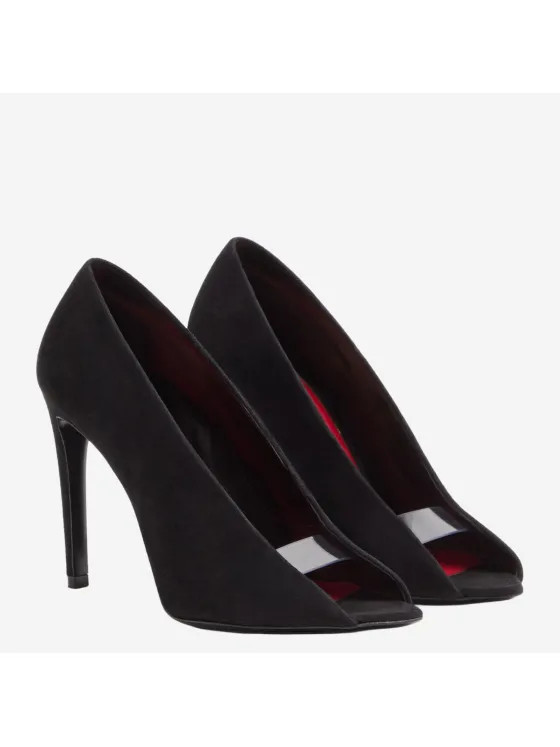 Pointed-toe high-heeled sandals | Senser US