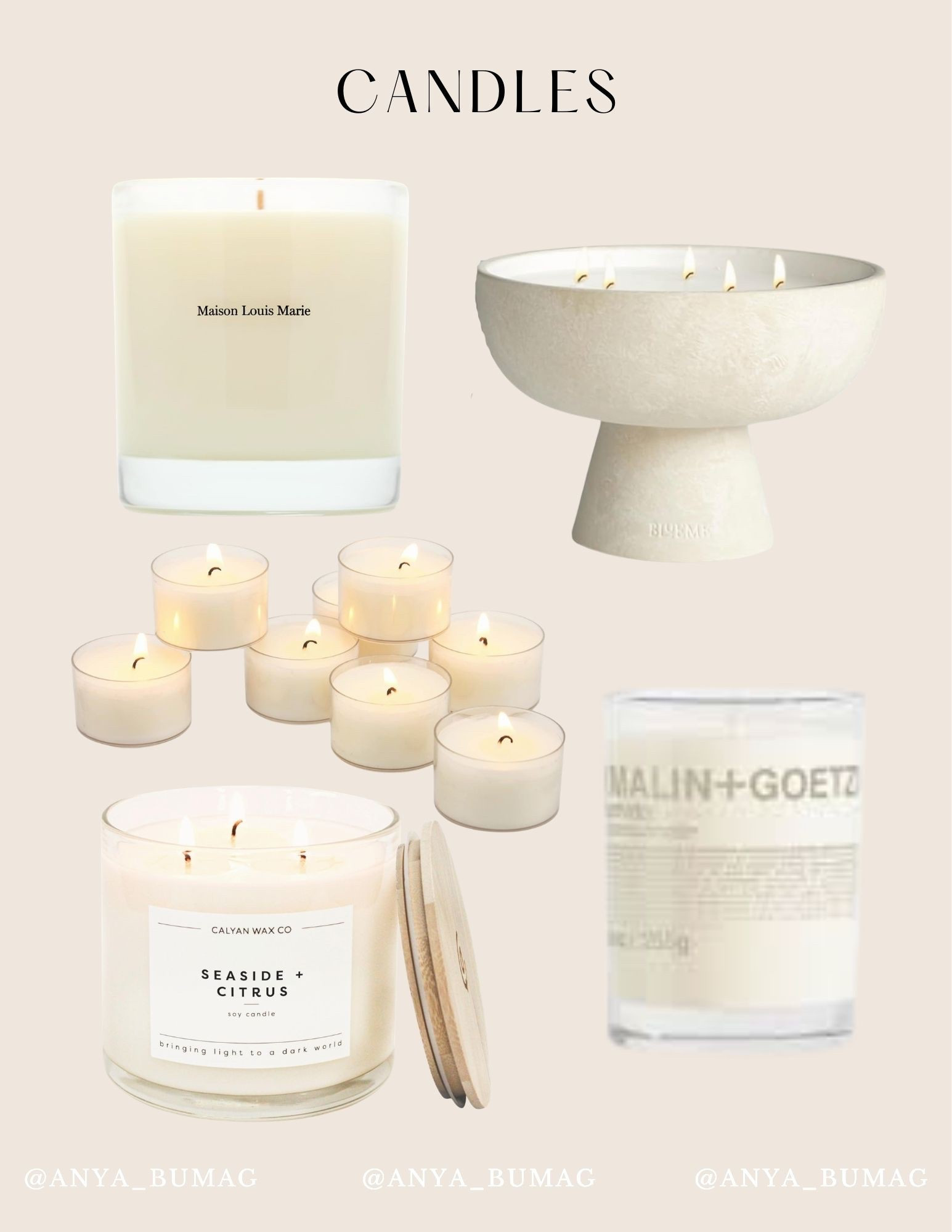 Candles 🕯️🤍

#LTKselfcare #LTKSpringSale #LTKmomlife