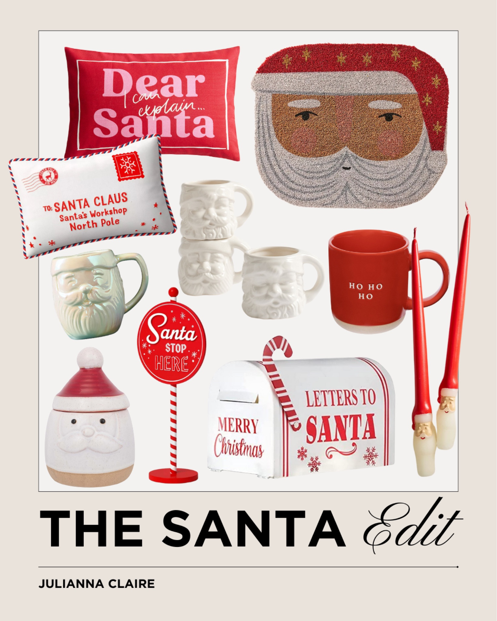 Holiday Home Decor Finds (Santa Edition!) 🎅🎄

#LTKHoliday #LTKSeasonal #LTKHome
