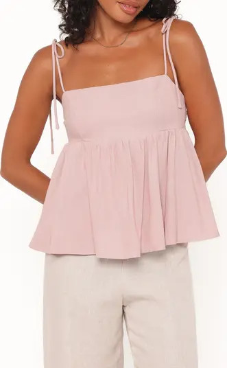 Petal & Pup Zephyra Tie Strap Babydoll Camisole | Nordstrom | Nordstrom