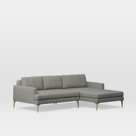 Andes Chaise Sectional | West Elm (US)