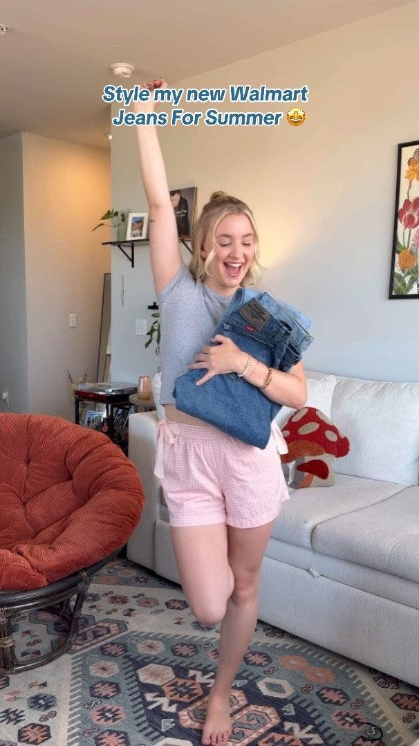 What an insane find at Walmart!!! Super comfy and baggy denim jeans for under $20 🤩

summer denim, cute outfits for summer, jeans, dad jeans, mom jeans, low rise jeans, summer outfit, ootd inspo, spring outfits 

#LTKSaleAlert #LTKStyleTip #LTKFindsUnder50