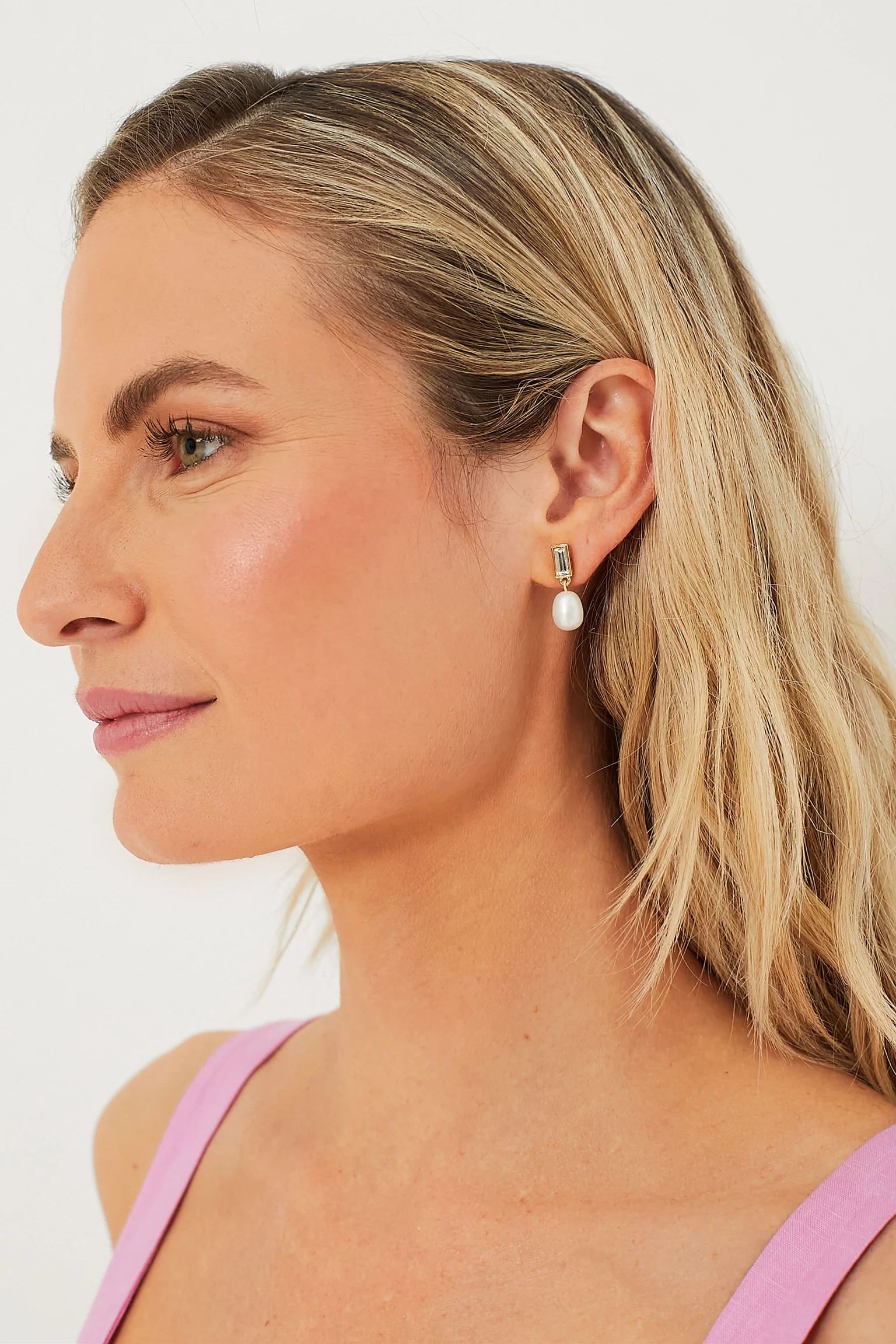 Pearl and Crystal Maura Earrings | Tuckernuck (US)
