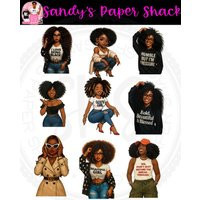 Funny Morning Black Divas Stickers | Etsy (US)