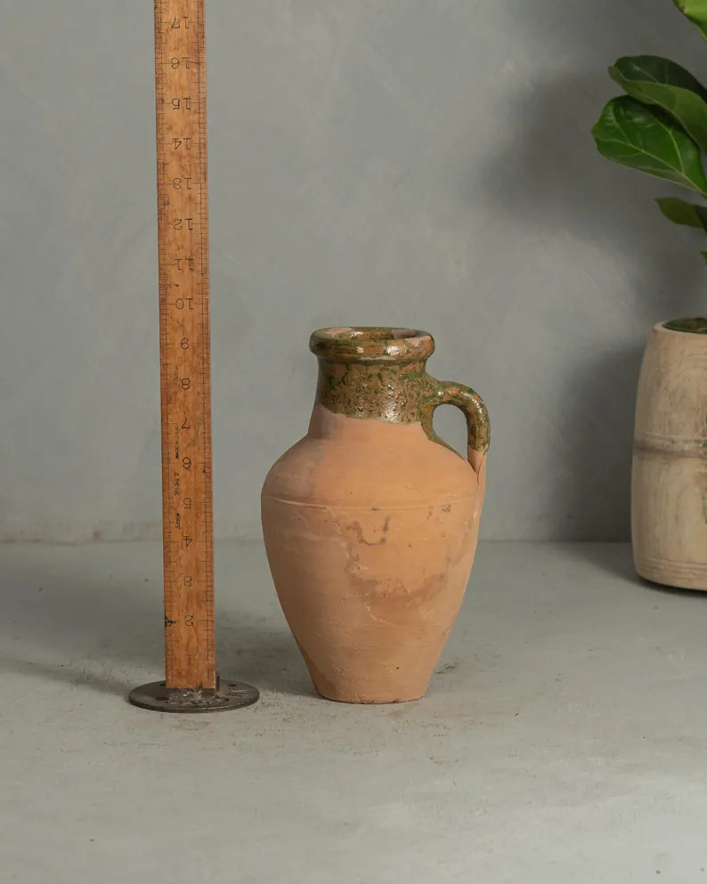 Vintage Turkish Olive Jar Vessel / Vase / Pottery {T6} | Etsy (Global)