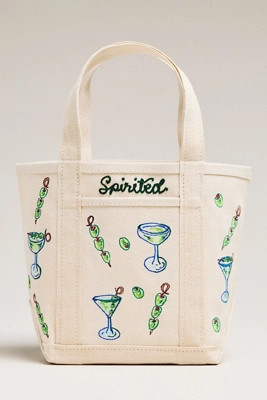 Maker / Scholar Hand-Painted Canvas Tote | Anthropologie (US)