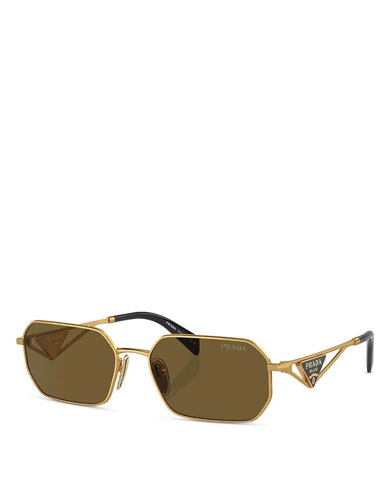 Prada Symbole Rectangular Sunglasses, 58mm | Bloomingdale's (US)
