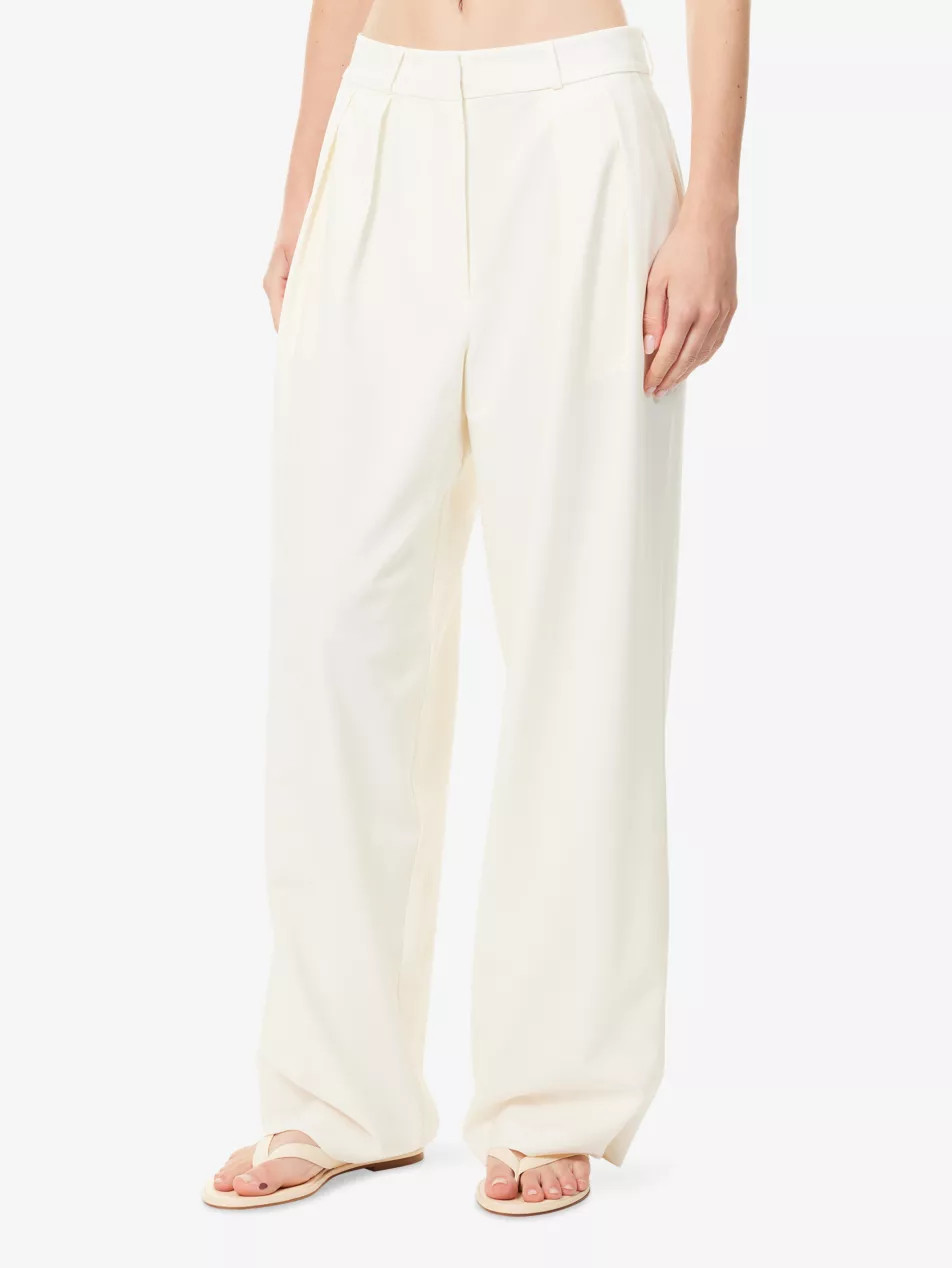 Ripley Pleated Stretch-Woven Trousers | Selfridges