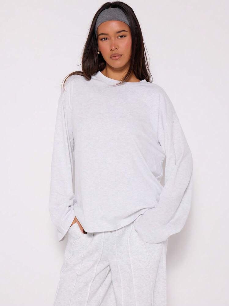 MUSERA Lässige Bluse Mit Langen Ärmeln, Elegant Für Den Flughafen, Gemütlich Und Süß Für Herbst Und Schule | SHEIN