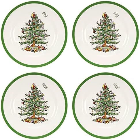 Spode Christmas Tree Salad Plates, Set of 4 | Amazon (US)