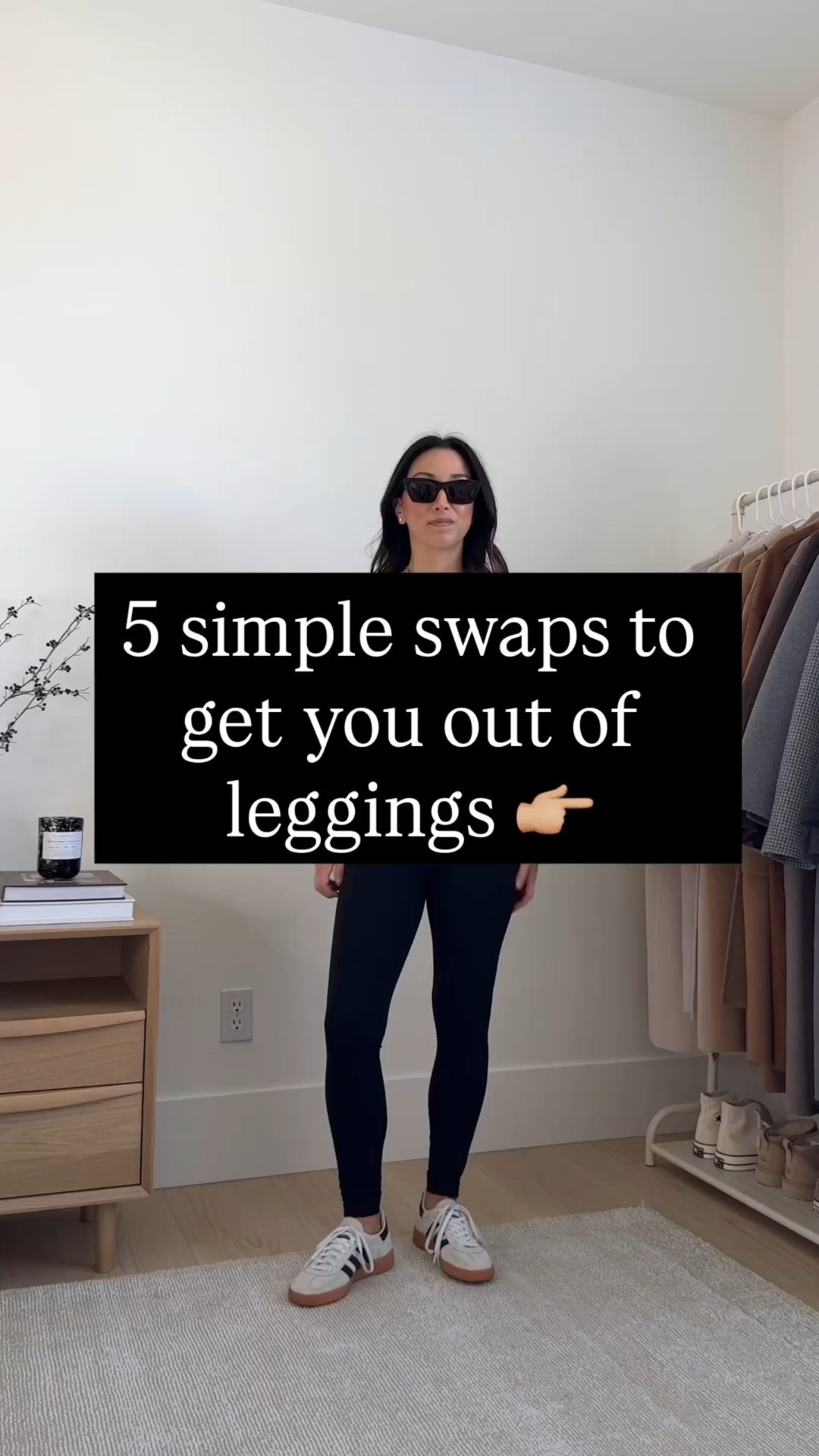 5 simple swaps to get you out of leggings this fall. Some of these have sold out so lining similar. 

Wearing:
Aritzia tee in medium
Adidas Spezial mens 4
YSL Sunglasses

Look 1
Old Navy leisure pants petite small, but run tts

Look 2
Varley slim pants xs 25" inseam

Look 3
Frank & Eileen Sweats small

Look 4
Ruti tech barrel pants size 4

Look 5
Uniqlo track pants kids 13. Come in adult and linked those too. 

Petite style, athleisure, mom outfits 

#LTKmomlife #LTKPetite