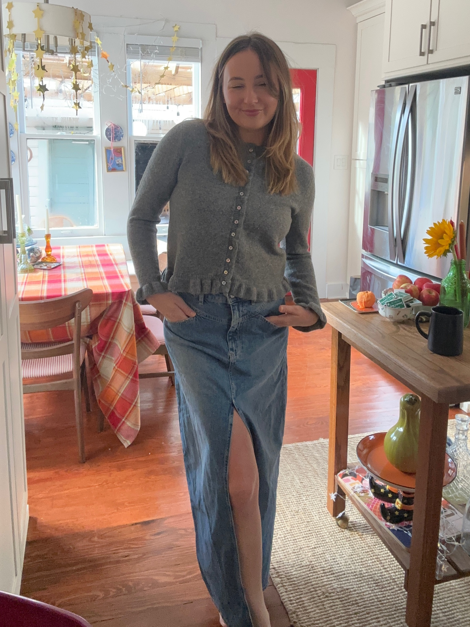 Denim skirt 