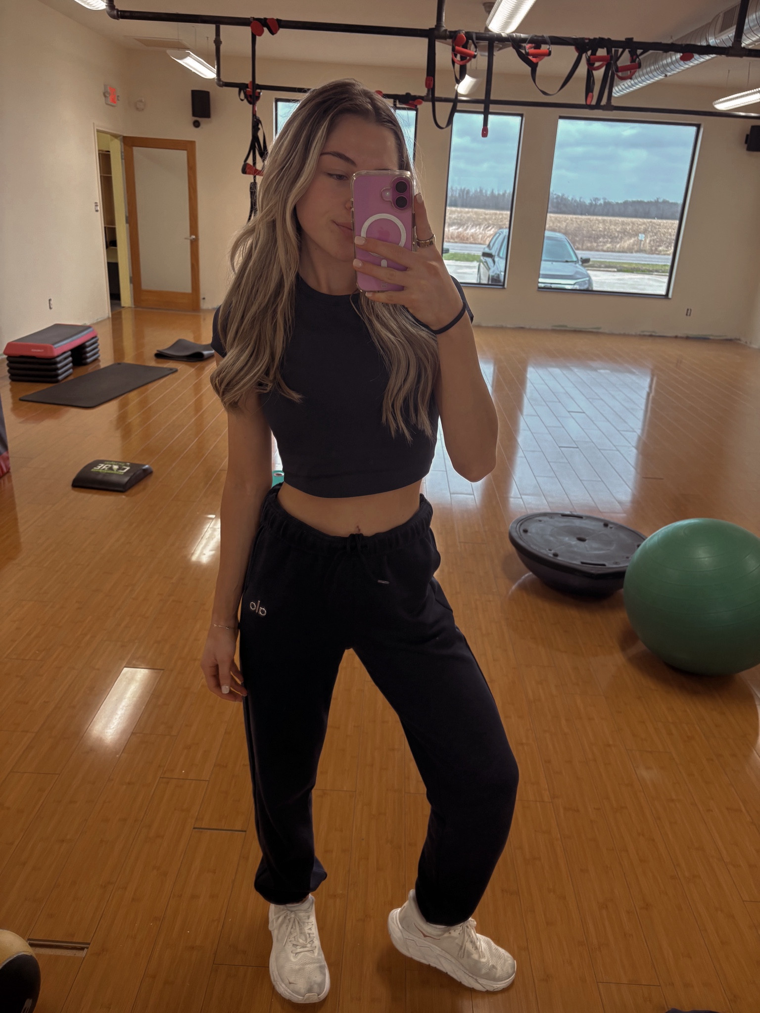 Hands down one of my favorite purchases. The cutest sweat set for the gym but could easily turn it into a comfy girl night out look! 

#LTKStyleTip #LTKActive #LTKFitness