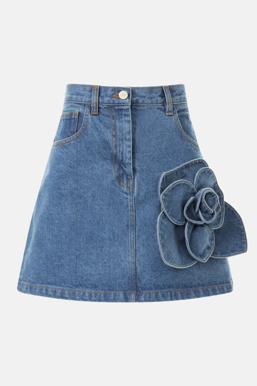 Lucia Denim Skirt | Rent the Runway