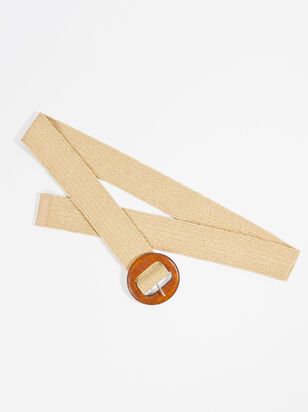 Ares Woven Belt in Natural | Arula | Arula