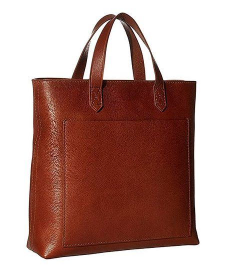 Madewell English Saddle Front-Pocket Small Transport Convertible Tote | Zulily