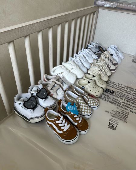 Baby shoes. Baby accessories. Neutral colors. Sneakers. 

#LTKbaby #LTKkids #LTKstyletip