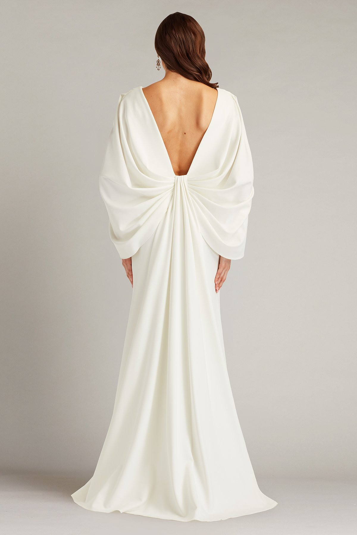 Kairi Capelet Gown | Tadashi Shoji