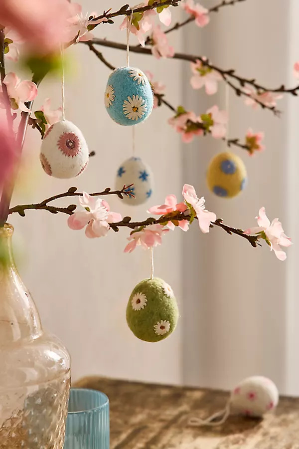 Felt Easter Egg Ornament Carton | Terrain
