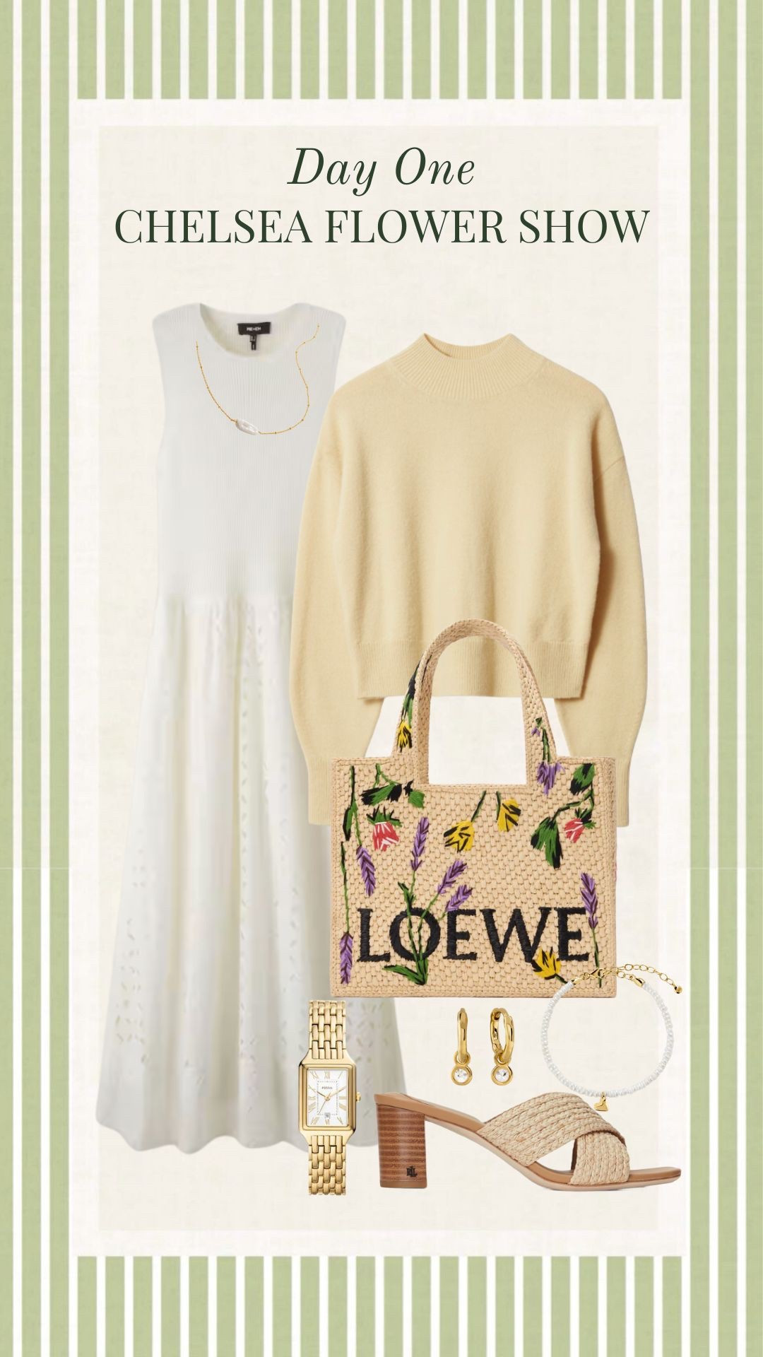 The perfect Spring look for day one of The Chelsea Flower Show 🌼 High -street style, butter yellow and luxury handbag ✨ Timeless, summer, feminine style ✨

#LTKuk #LTKdresses #LTKsummer