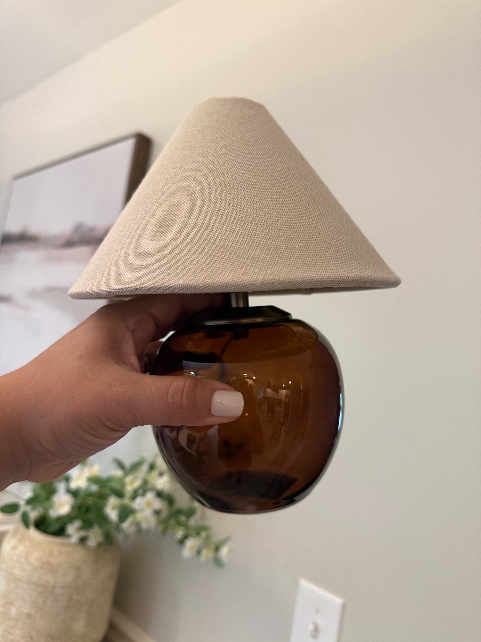 He prettiest rechargeable mini lamp from Walmart!

#LTKHome