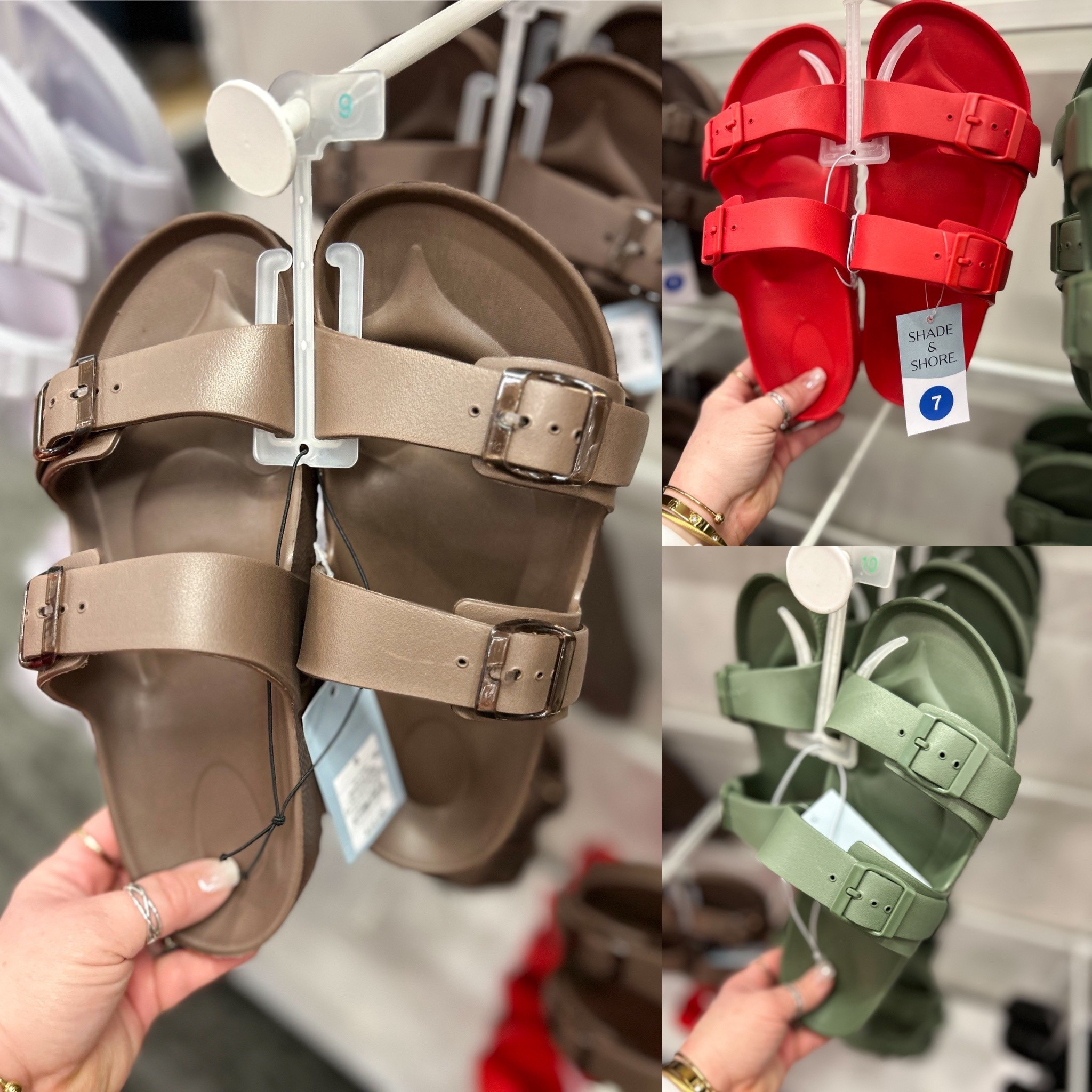 My favorite footbed sandals from 🎯 are BACK! Love the new colors available. These make the best pool and beach sandals! 

#LTKMidsize #LTKSeasonal #LTKOver40