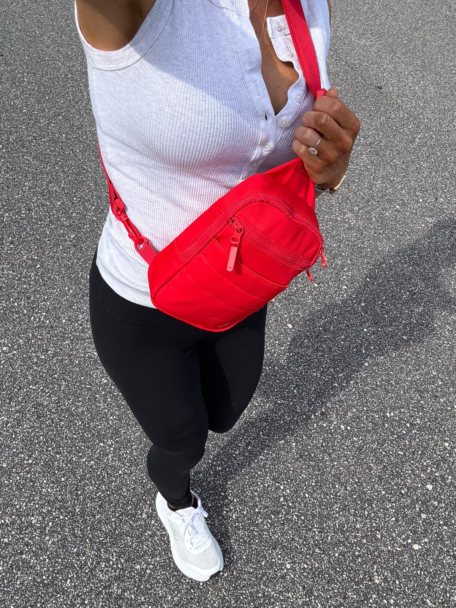 My walking outfit! Wearing a small in this $12 target tank & a small in my Amazon leggings 

#LTKShoeCrush #LTKActive #LTKFitness