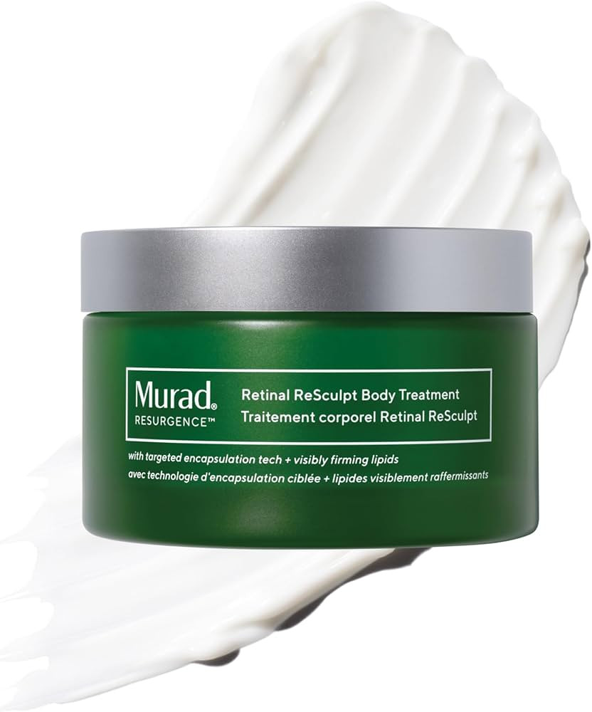 Murad Retinal ReSculpt Body Treatment – Encapsulated Retinal, Shea & Avocado Extract Body Cream... | Amazon (US)
