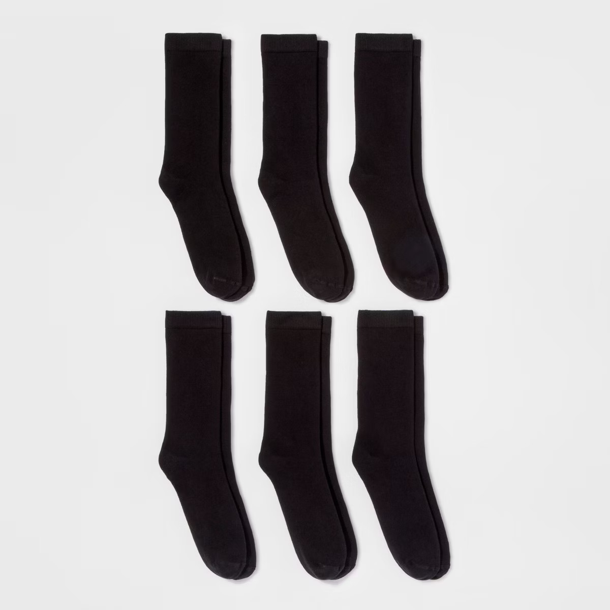 Women's 6pk Crew Socks - A New Day™ 4-10 | Target