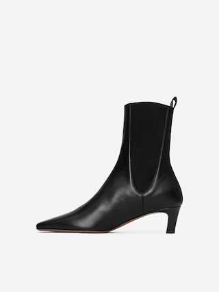 Square-Toe Ankle Boots | Arket UK
