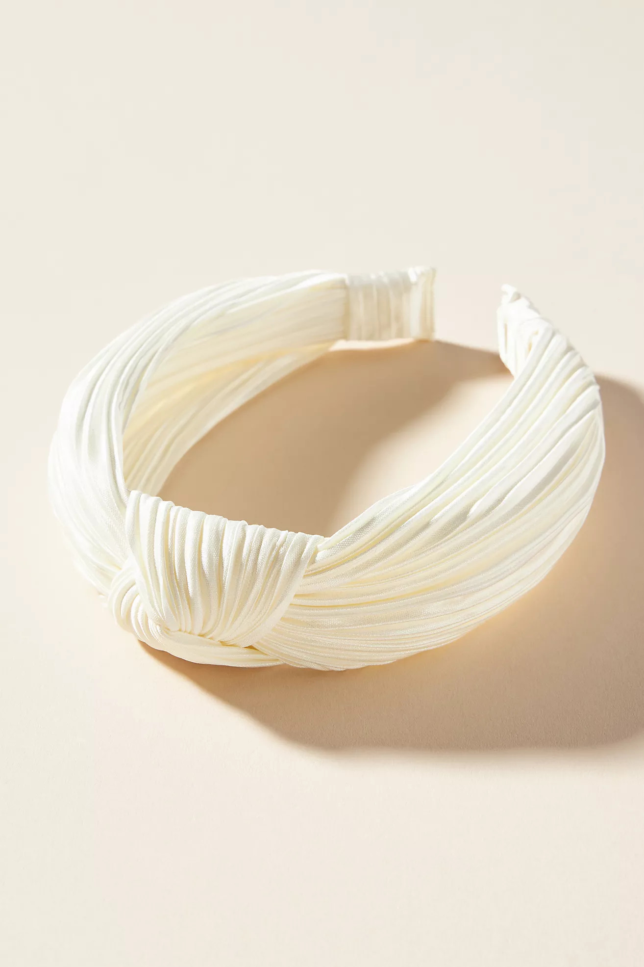 Everly Pleated Knot Headband | Anthropologie (US)