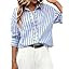 CHYRII Women's Striped Button Down Long Sleeve Blouse | Amazon (US)
